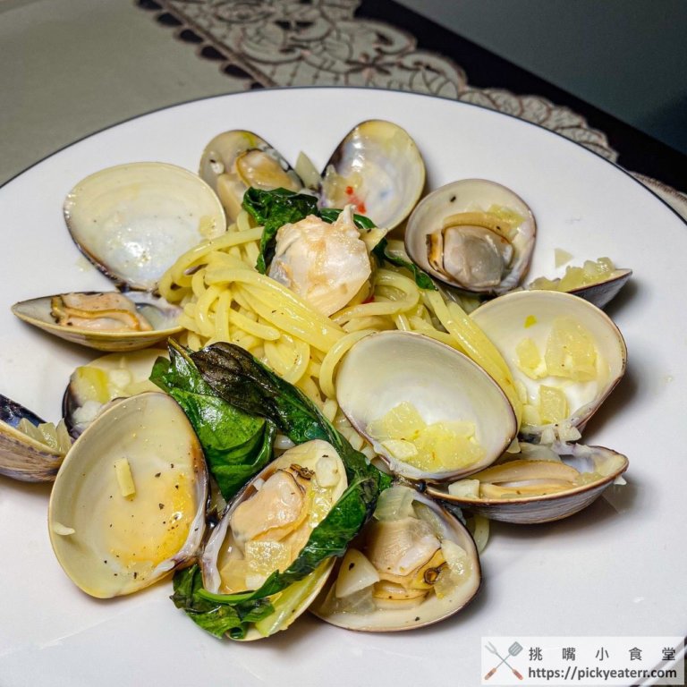 蒜香蛤蜊義大利麵