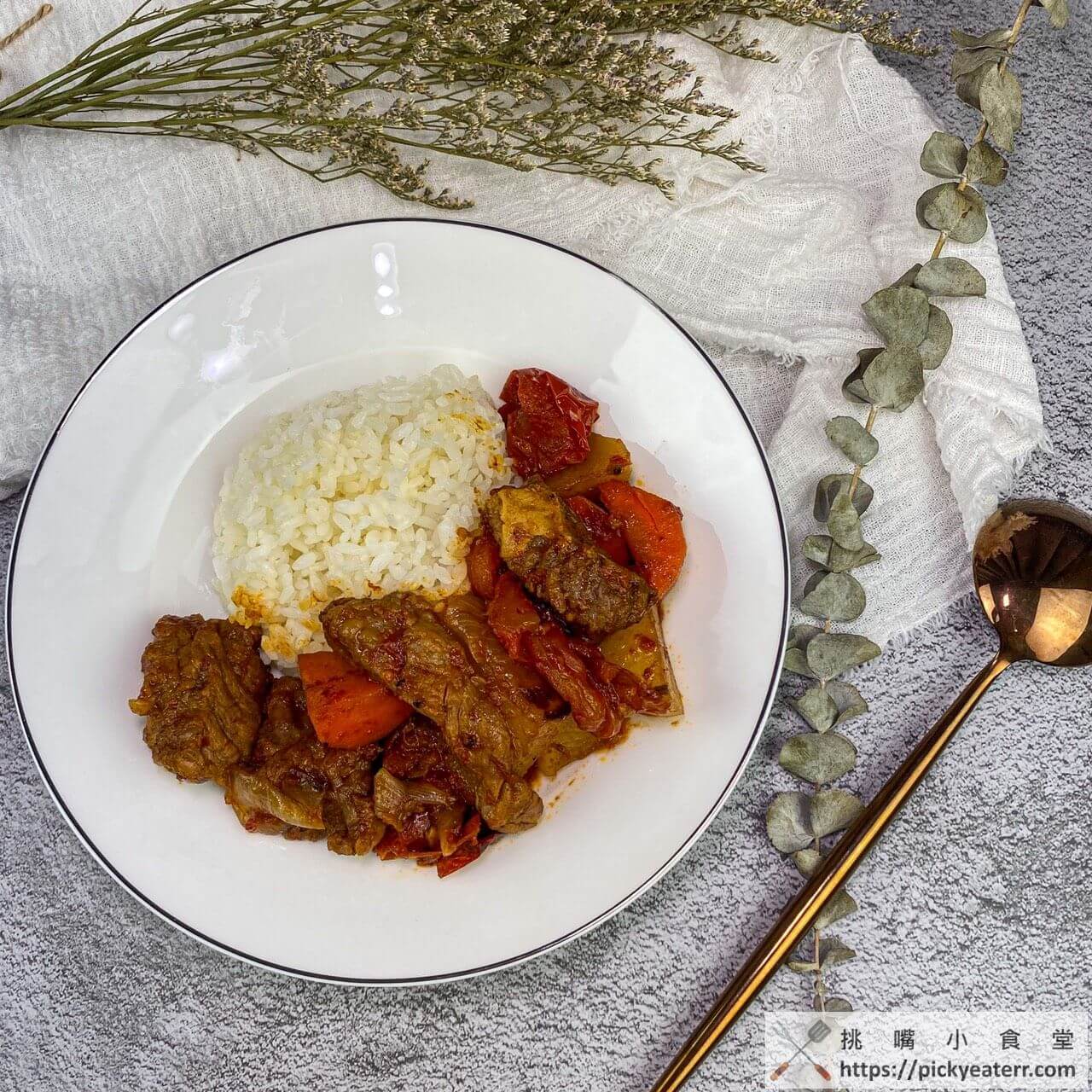 番茄燉牛肉 30分鐘快速完成大人小孩都愛的牛肉料理 營養滿分 不加水更濃稠